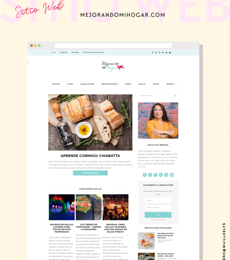 Cliente Brenda Ramos – mejorandomihogar.com